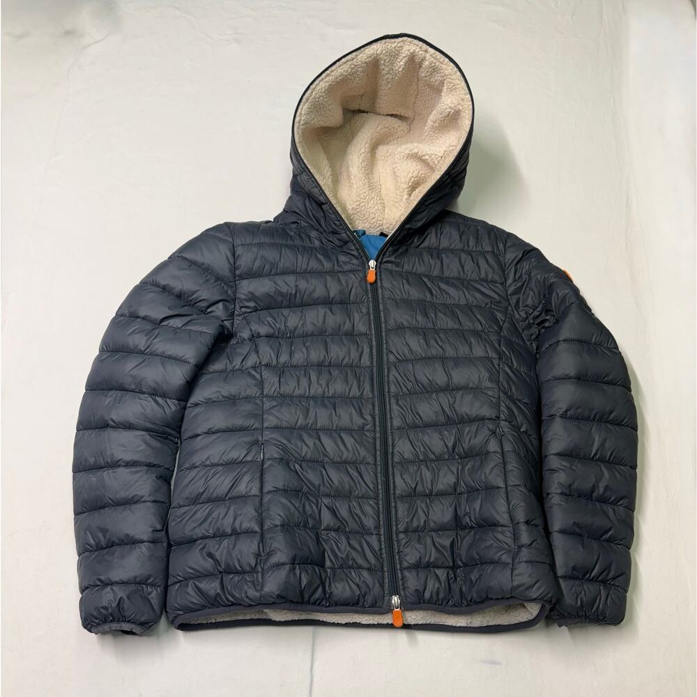 Save the duck Sherpa lined puffer jacket women’s size 4-XL ultra light jacket